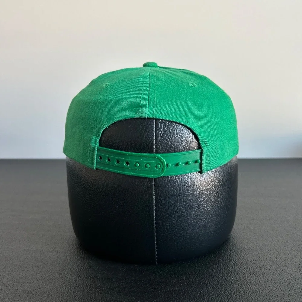 Jinx Minecraft Creeper Face Hat Cap Snap Back Adjustable Green Y2K Game Youth